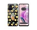 Funda Silicona Transparente compatible con Xiaomi Redmi Note 12S diseño Piña Dibujos