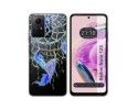 Funda Silicona Transparente compatible con Xiaomi Redmi Note 12S diseño Plumas Dibujos