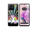 Funda Silicona Transparente compatible con Xiaomi Redmi Note 12S diseño Unicornio Dibujos