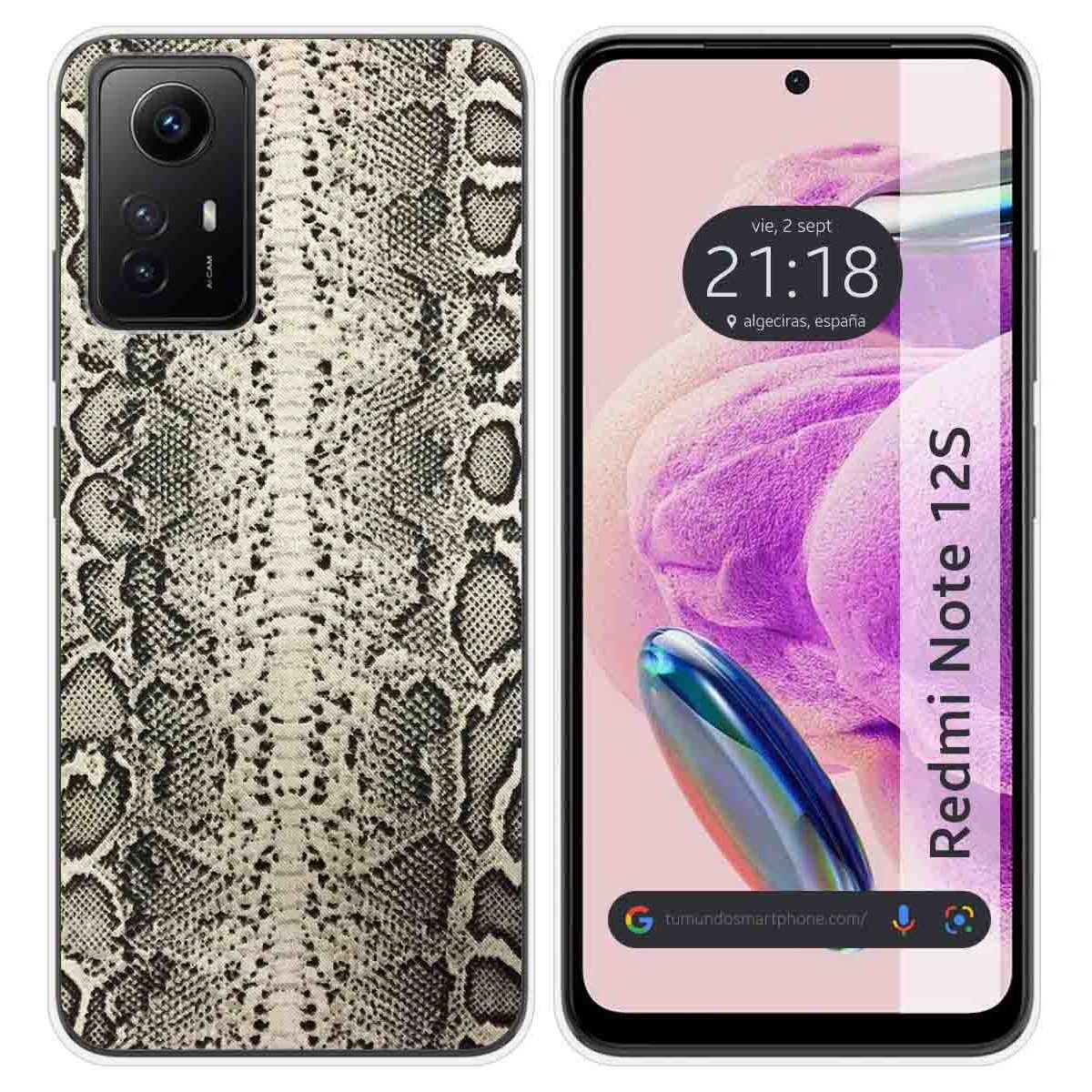 Funda Silicona compatible con Xiaomi Redmi Note 12S diseño Animal 01 Dibujos