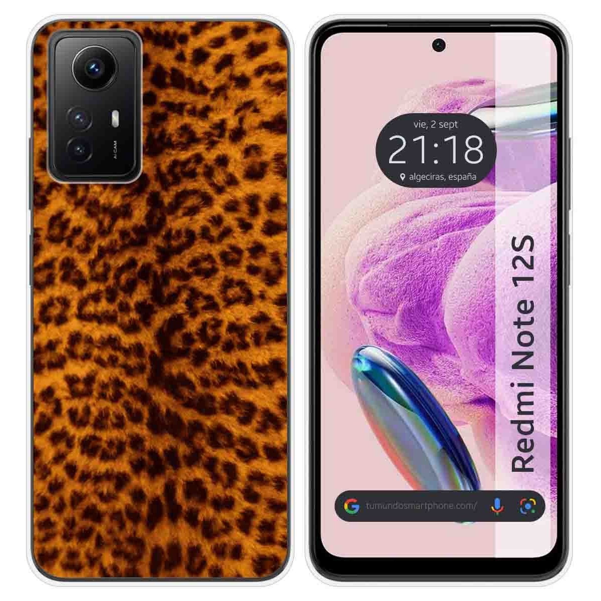 Funda Silicona compatible con Xiaomi Redmi Note 12S diseño Animal 03 Dibujos