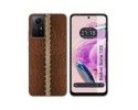 Funda Silicona compatible con Xiaomi Redmi Note 12S diseño Cuero 01 Dibujos