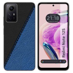Funda Silicona compatible con Xiaomi Redmi Note 12S diseño Cuero 02 Dibujos