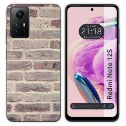Funda Silicona compatible con Xiaomi Redmi Note 12S diseño Ladrillo 01 Dibujos