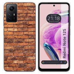 Funda Silicona compatible con Xiaomi Redmi Note 12S diseño Ladrillo 04 Dibujos