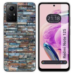 Funda Silicona compatible con Xiaomi Redmi Note 12S diseño Ladrillo 05 Dibujos