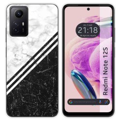 Funda Silicona compatible con Xiaomi Redmi Note 12S diseño Mármol 01 Dibujos