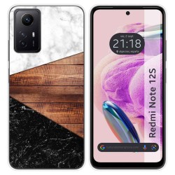 Funda Silicona compatible con Xiaomi Redmi Note 12S diseño Mármol 11 Dibujos