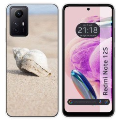 Funda Silicona compatible con Xiaomi Redmi Note 12S diseño Concha Dibujos
