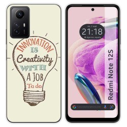 Funda Silicona compatible con Xiaomi Redmi Note 12S diseño Creativity Dibujos