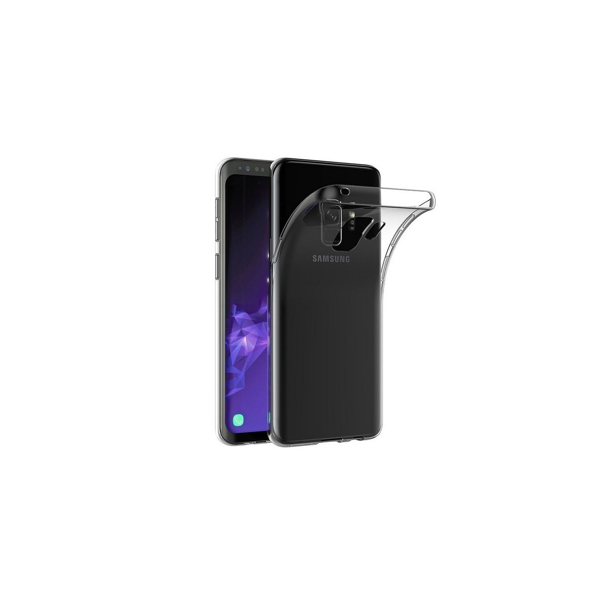 Funda Gel Tpu Fina Ultra-Thin 0,5mm Transparente para Samsung Galaxy S9