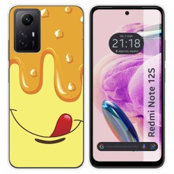 Funda Silicona compatible con Xiaomi Redmi Note 12S diseño Helado Vainilla Dibujos
