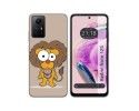 Funda Silicona compatible con Xiaomi Redmi Note 12S diseño Leon Dibujos