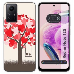 Funda Silicona compatible con Xiaomi Redmi Note 12S diseño Pajaritos Dibujos