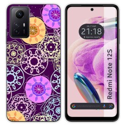 Funda Silicona compatible con Xiaomi Redmi Note 12S diseño Radial Dibujos