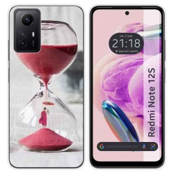 Funda Silicona compatible con Xiaomi Redmi Note 12S diseño Reloj Dibujos