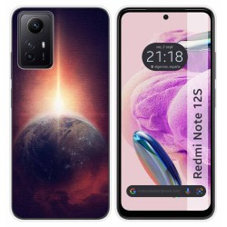 Funda Silicona compatible con Xiaomi Redmi Note 12S diseño Tierra Dibujos