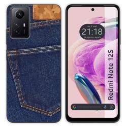 Funda Silicona compatible con Xiaomi Redmi Note 12S diseño Vaquero Dibujos
