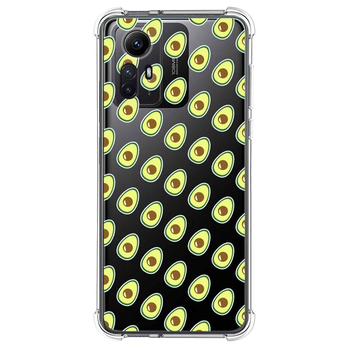 Funda Silicona Antigolpes compatible con Xiaomi Redmi Note 12S diseño Aguacate Dibujos