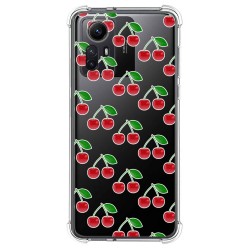 Funda Silicona Antigolpes compatible con Xiaomi Redmi Note 12S diseño Cerezas Dibujos