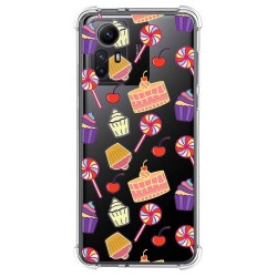 Funda Silicona Antigolpes compatible con Xiaomi Redmi Note 12S diseño Dulces 01 Dibujos