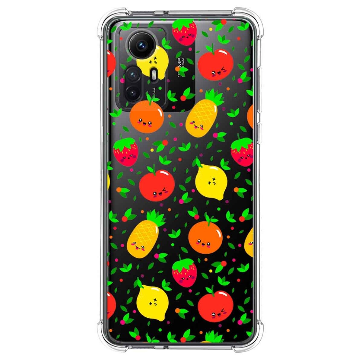 Funda Silicona Antigolpes compatible con Xiaomi Redmi Note 12S diseño Frutas 01 Dibujos