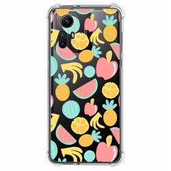 Funda Silicona Antigolpes compatible con Xiaomi Redmi Note 12S diseño Frutas 02 Dibujos