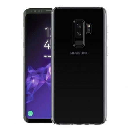 Funda Gel Tpu Fina Ultra-Thin 0,5mm Transparente para Samsung Galaxy S9 Plus