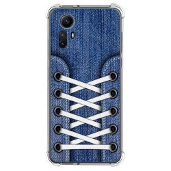 Funda Silicona Antigolpes compatible con Xiaomi Redmi Note 12S diseño Zapatillas 01 Dibujos