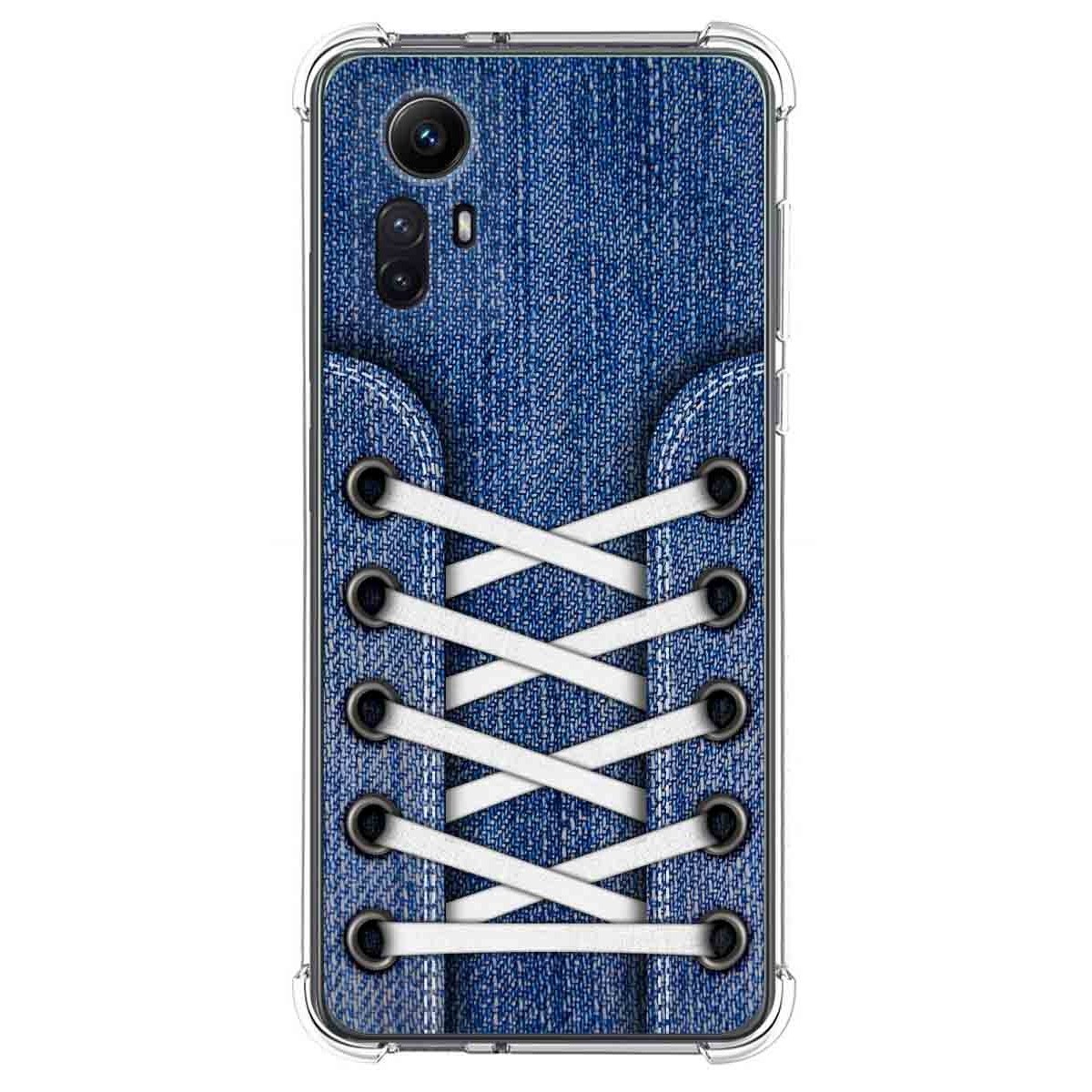 Funda Silicona Antigolpes compatible con Xiaomi Redmi Note 12S diseño Zapatillas 01 Dibujos