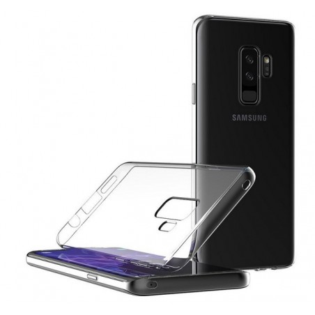Funda Gel Tpu Fina Ultra-Thin 0,5mm Transparente para Samsung Galaxy S9 Plus