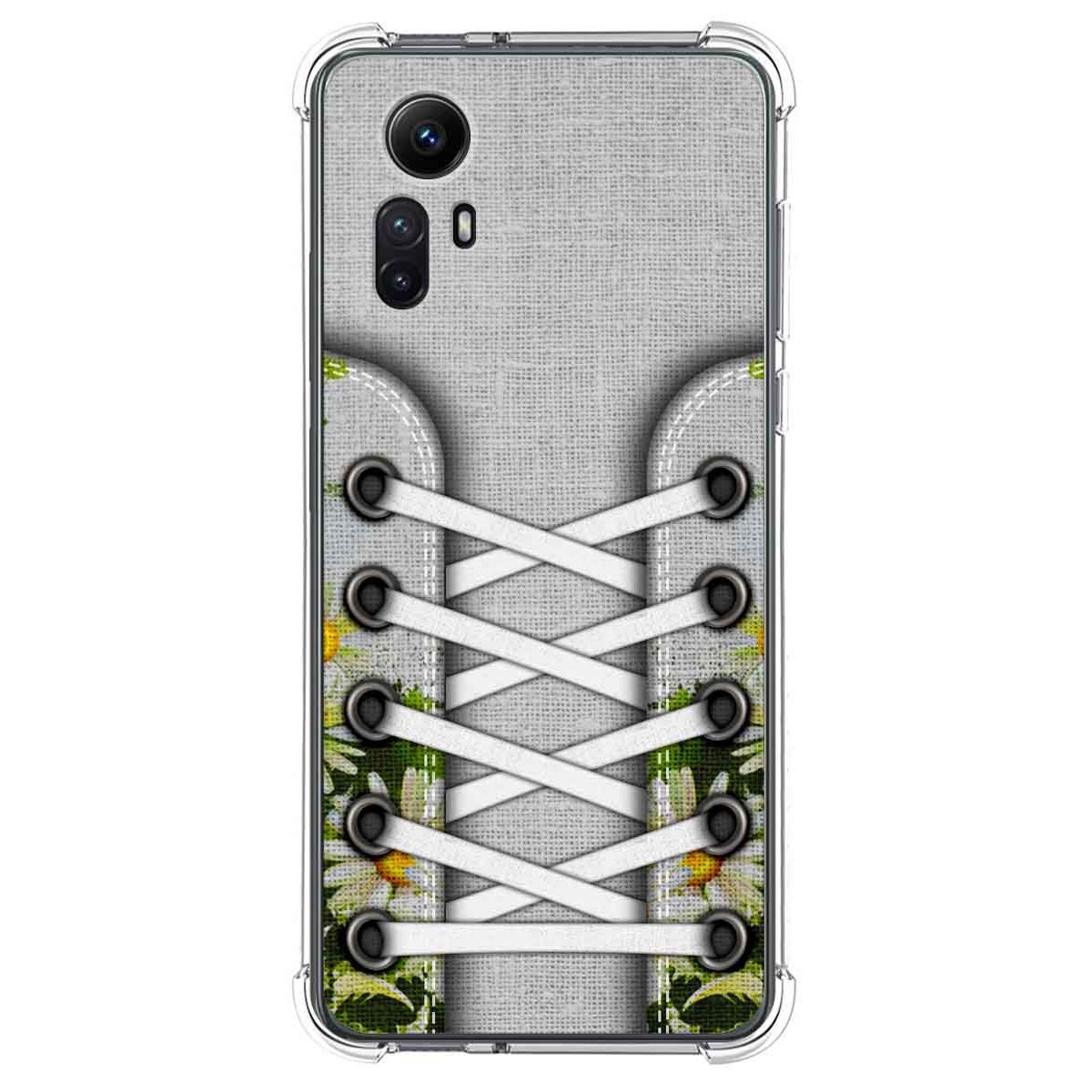 Funda Silicona Antigolpes compatible con Xiaomi Redmi Note 12S diseño Zapatillas 08 Dibujos