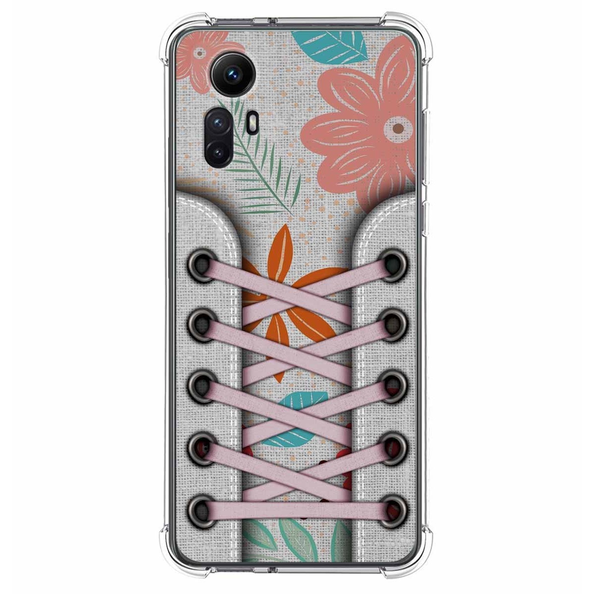 Funda Silicona Antigolpes compatible con Xiaomi Redmi Note 12S diseño Zapatillas 09 Dibujos