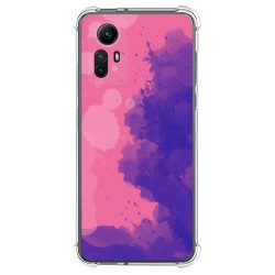 Funda Silicona Antigolpes compatible con Xiaomi Redmi Note 12S diseño Acuarela 07 Dibujos