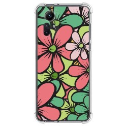 Funda Silicona Antigolpes compatible con Xiaomi Redmi Note 12S diseño Flores 02 Dibujos