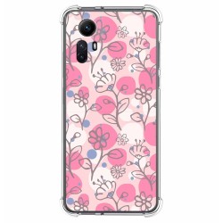 Funda Silicona Antigolpes compatible con Xiaomi Redmi Note 12S diseño Flores 07 Dibujos