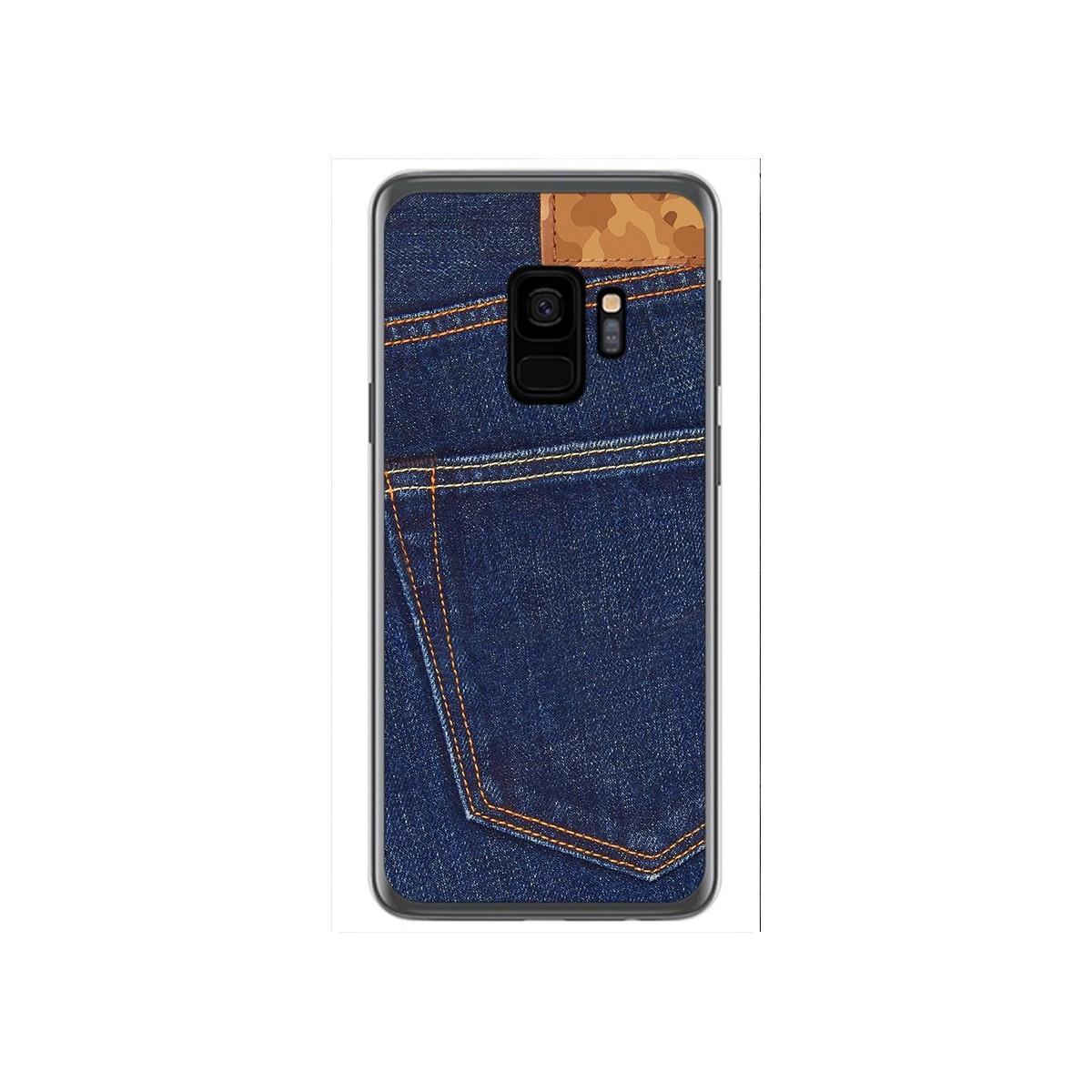 Funda Gel Tpu para Samsung Galaxy S9 Diseño Vaquero Dibujos