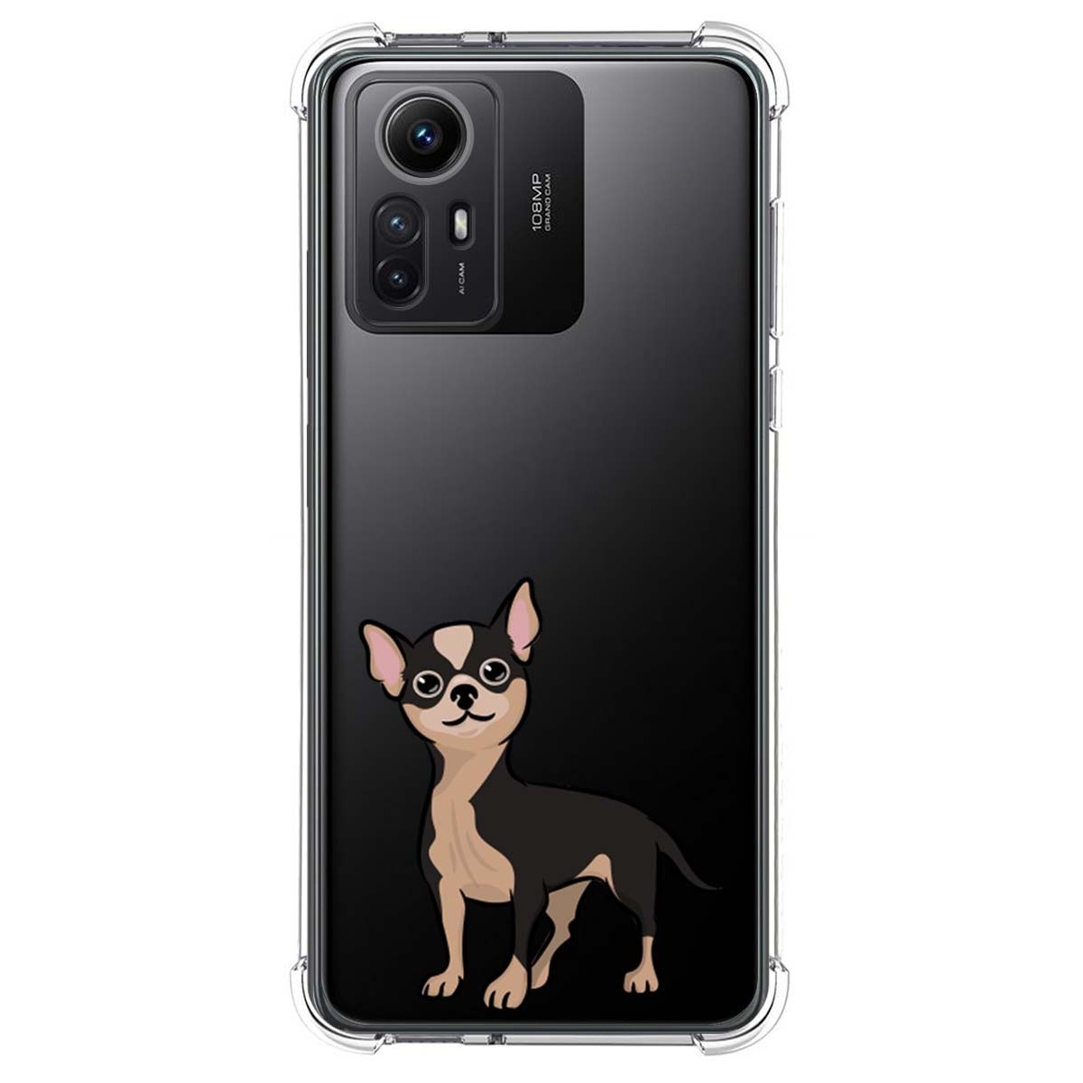 Funda Silicona Antigolpes compatible con Xiaomi Redmi Note 12S diseño Perros 05 Dibujos