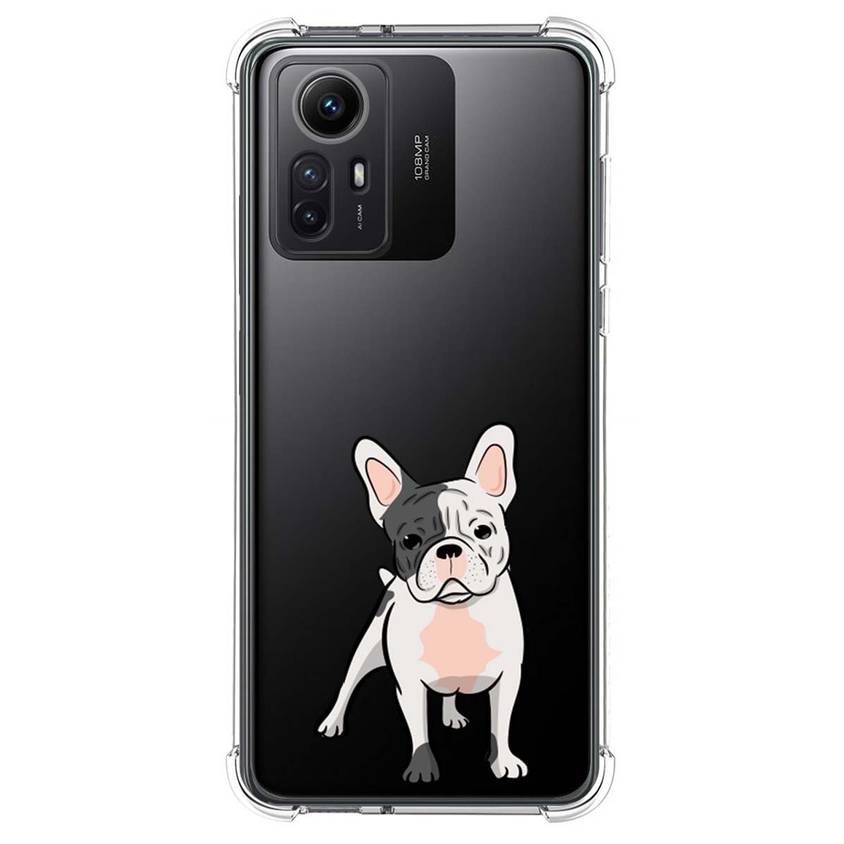Funda Silicona Antigolpes compatible con Xiaomi Redmi Note 12S diseño Perros 06 Dibujos