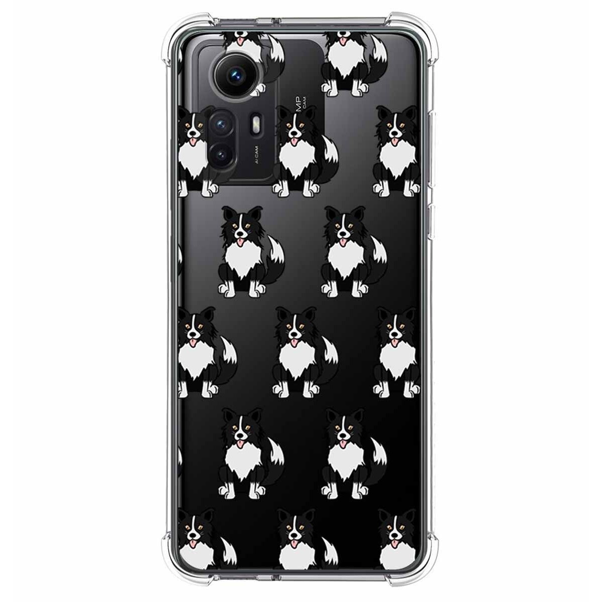 Funda Silicona Antigolpes compatible con Xiaomi Redmi Note 12S diseño Perros 07 Dibujos