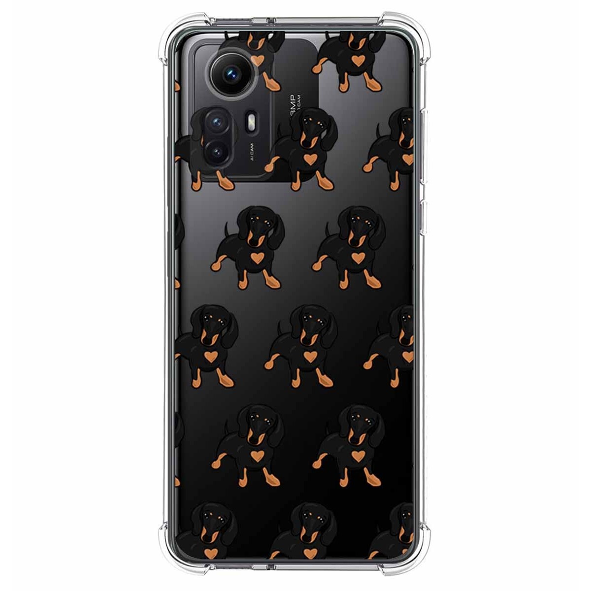 Funda Silicona Antigolpes compatible con Xiaomi Redmi Note 12S diseño Perros 10 Dibujos