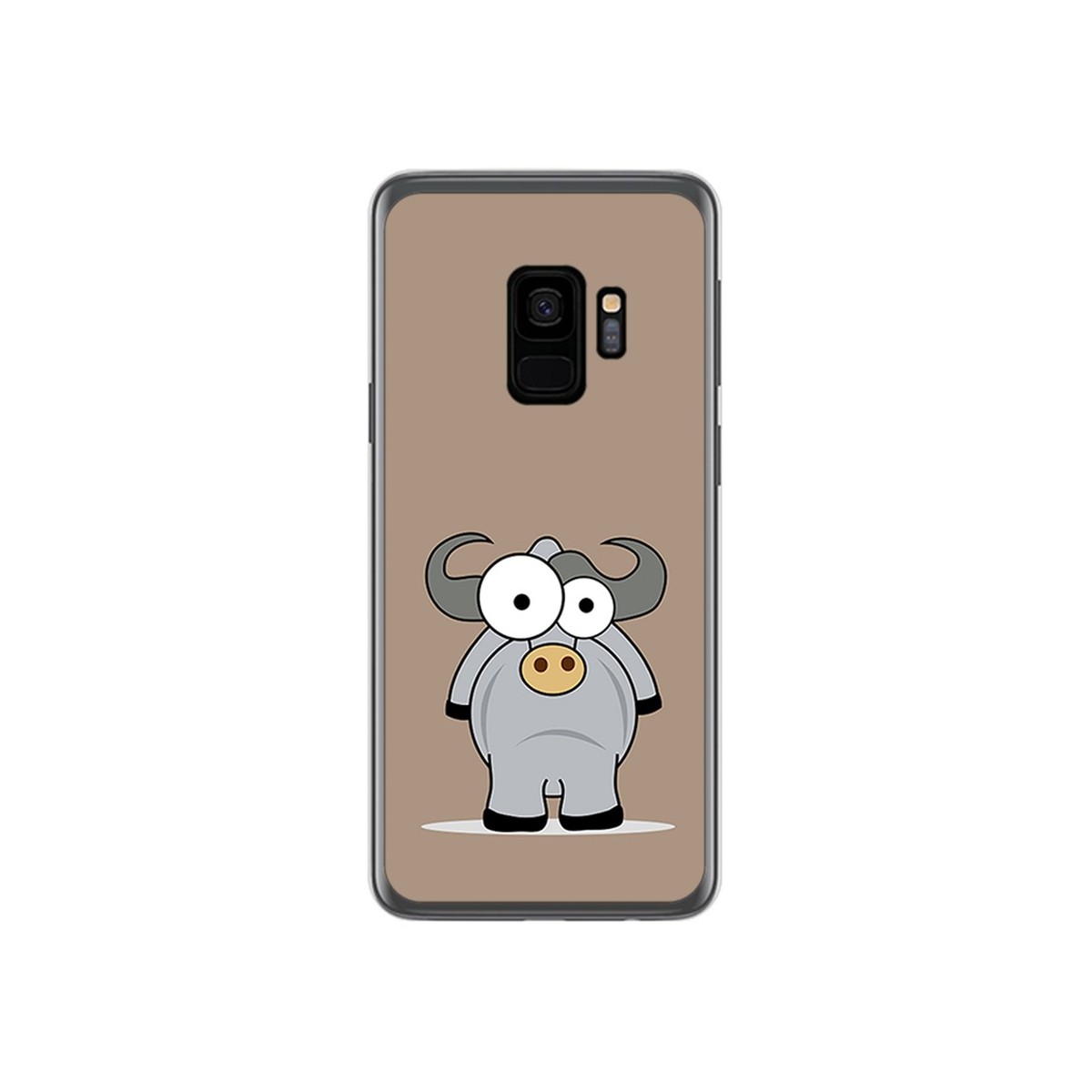 Funda Gel Tpu para Samsung Galaxy S9 Diseño Toro Dibujos