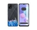 Funda Silicona Transparente para TCL 408 diseño Hipo Dibujos