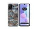 Funda Silicona para TCL 408 diseño Ladrillo 05 Dibujos