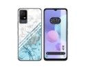 Funda Silicona para TCL 408 diseño Mármol 02 Dibujos