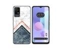 Funda Silicona para TCL 408 diseño Mármol 05 Dibujos