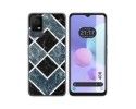 Funda Silicona para TCL 408 diseño Mármol 06 Dibujos