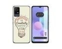 Funda Silicona para TCL 408 diseño Creativity Dibujos