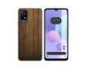 Funda Silicona para TCL 408 diseño Madera Dibujos