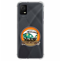 Funda Silicona Antigolpes para TCL 408 diseño Adventure Dibujos